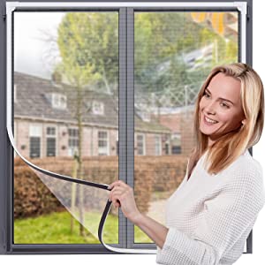 expandable and adjustable window screens